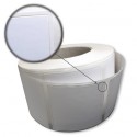 Etiqueta de doble corte 51x51mm / Papel mate blanco / Rollo de 1000 etiquetas