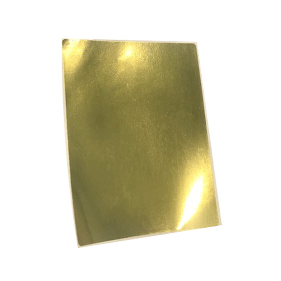 Etiquettes 80x60 mm / Polypro Or brillant Etiquettes 80x60 mm / Polypro Or brillant