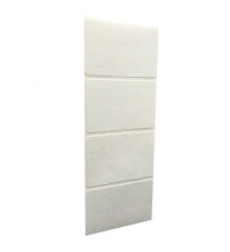 Etiquettes Primera Cotton 80x60mm / Blanc / Bobine de 575 étiq.