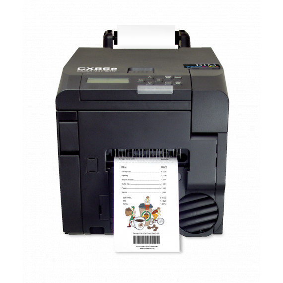 Imprimante d’étiquettes couleur DTM CX86e