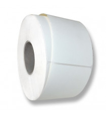 Etiquettes 80x60mm / Acquerello blanc / bobine échenillée de 1000 étiquettes GS