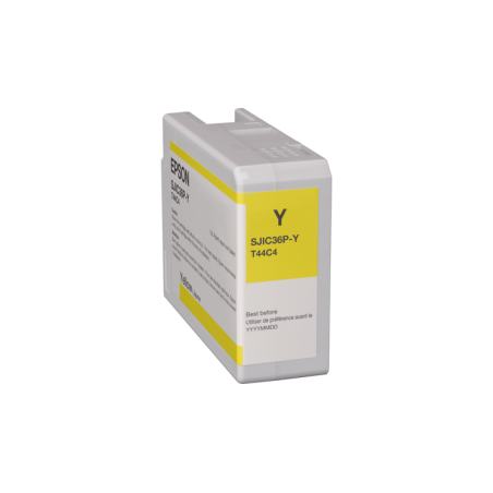 Encres Epson Jaune ColorWorks C6000/C6500 (80ml)
