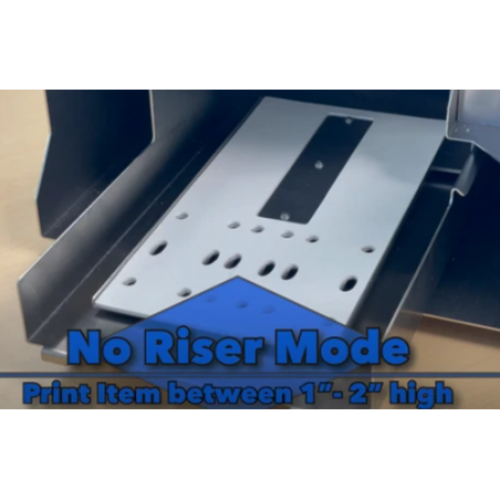 Plato para impresora Eddie, donuts de 25,4 mm a 50,8 mm de alto