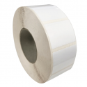 Etiquetas 82X82mm / Polipropileno Blanco Brillante / Rollo desbobinado de 1000 etiquetas GS