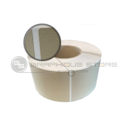 Etiquettes vierge Saville RT Camel 40x85 mm / Bobine de 1000 / mandrin de 76 mm