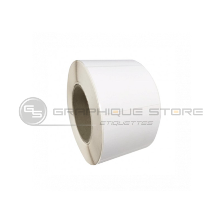 Bobina de Etiquetas 100x150mm / mate blanco / Bobina desglosada de 500 etiquetas GS