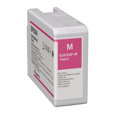 Encres Epson Magenta ColorWorks D6000/D6500 (80ml)