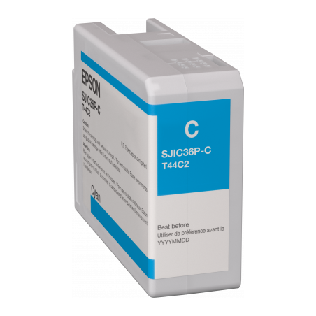 Encres Epson Cyan ColorWorks C6000/C6500 (80ml)