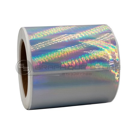 copy of Etiqueta adhesiva 100x70mm / Polipropileno mate blanco / Rollo de 1000 etiquetas GS