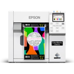 Imprimante d’étiquettes Epson ColorWorks D3800e encre à base de colorants