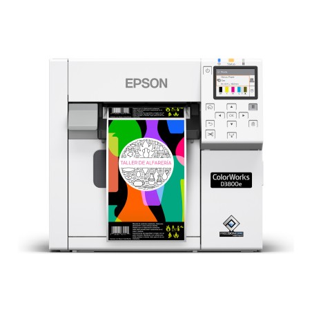 Imprimante d’étiquettes Epson ColorWorks D3800e encre à base de colorants